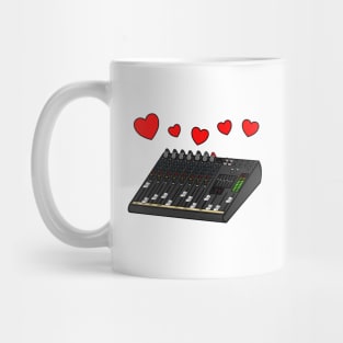 Valentines Sound Engineer Musician Mug